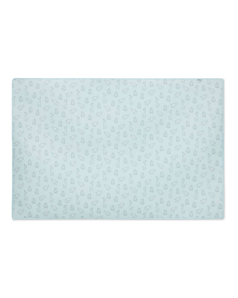 Highchair Bib / Messy Mat Baby Feeding Accessory (Pink, Blue or Green)