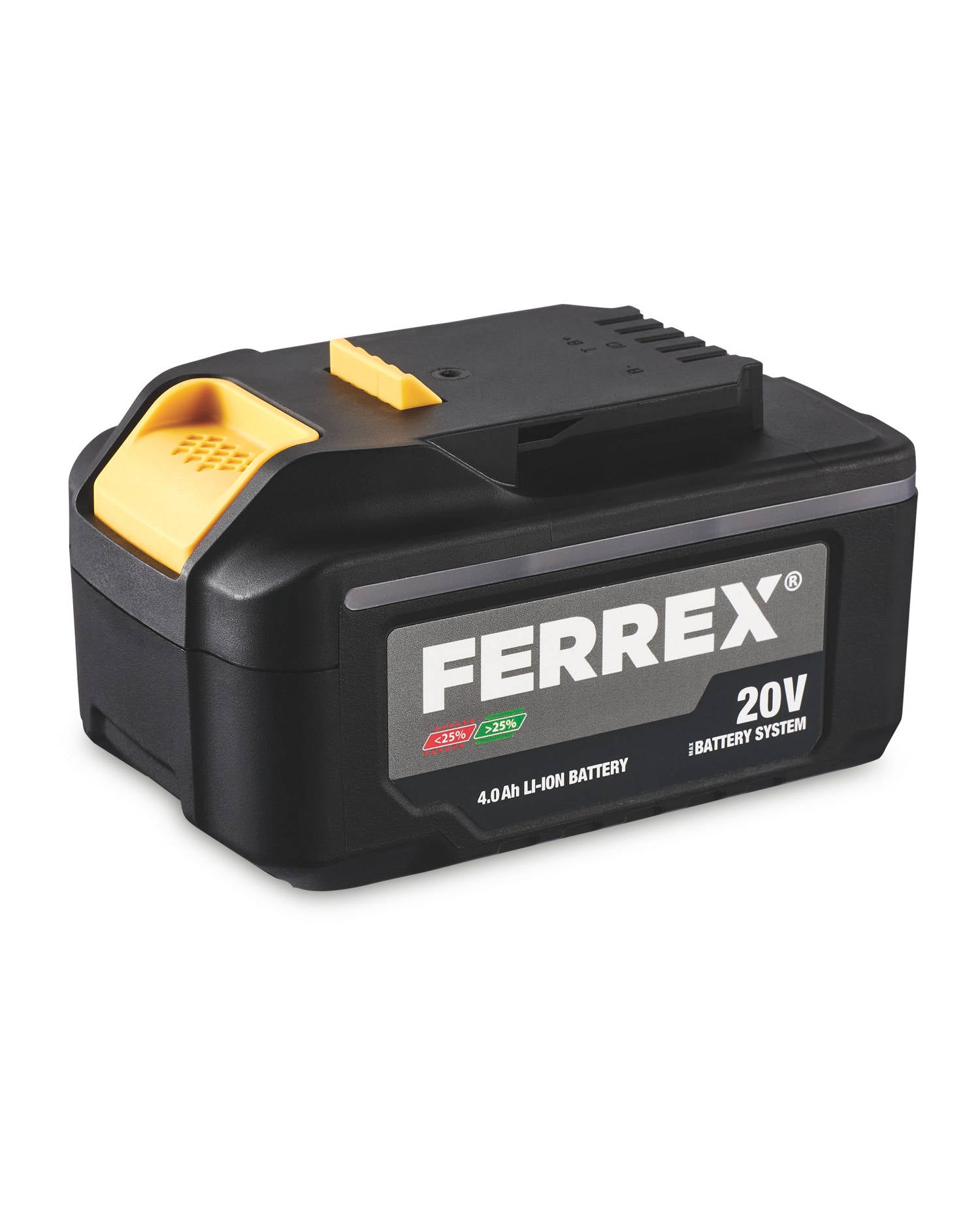 20V 4Ah power tool battery with U-LED, UK version