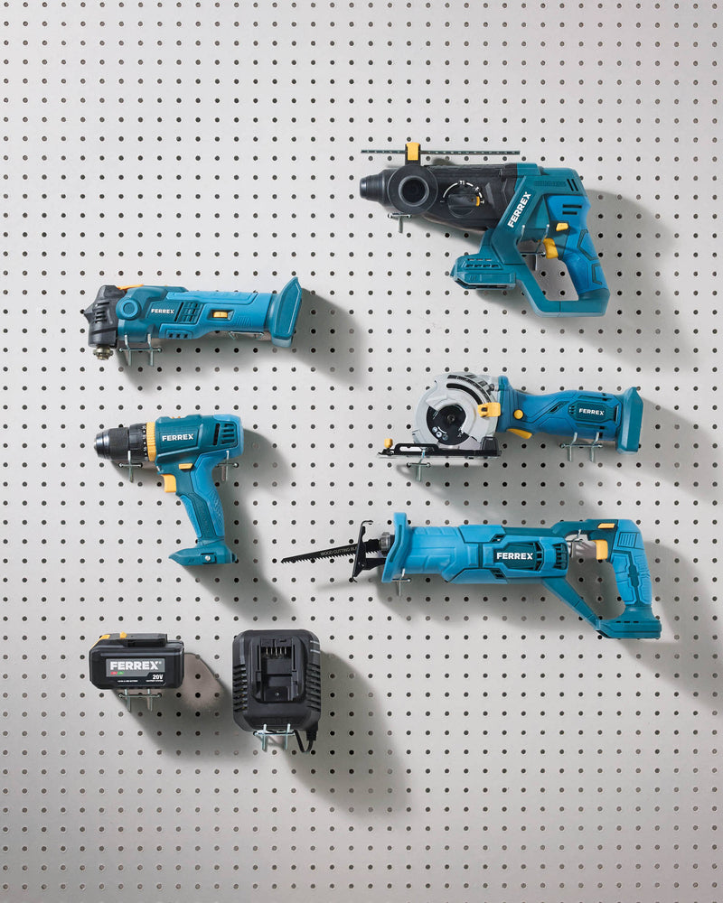 20V 4Ah power tool battery with U-LED, UK version