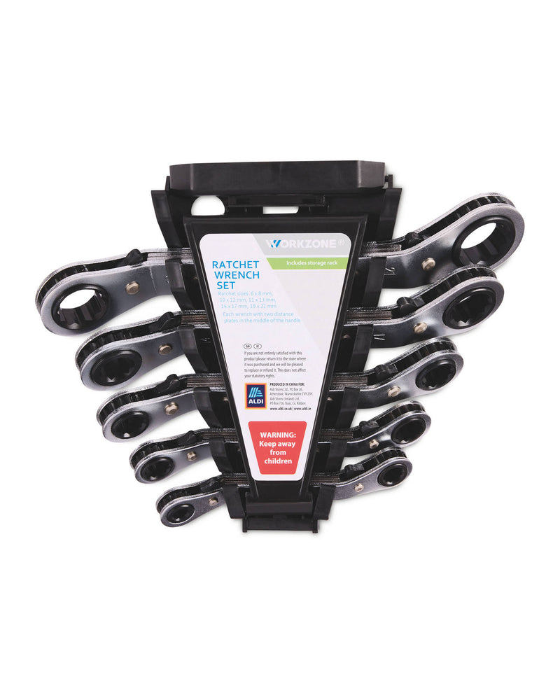 Ratchet Spanner and Wrench Set