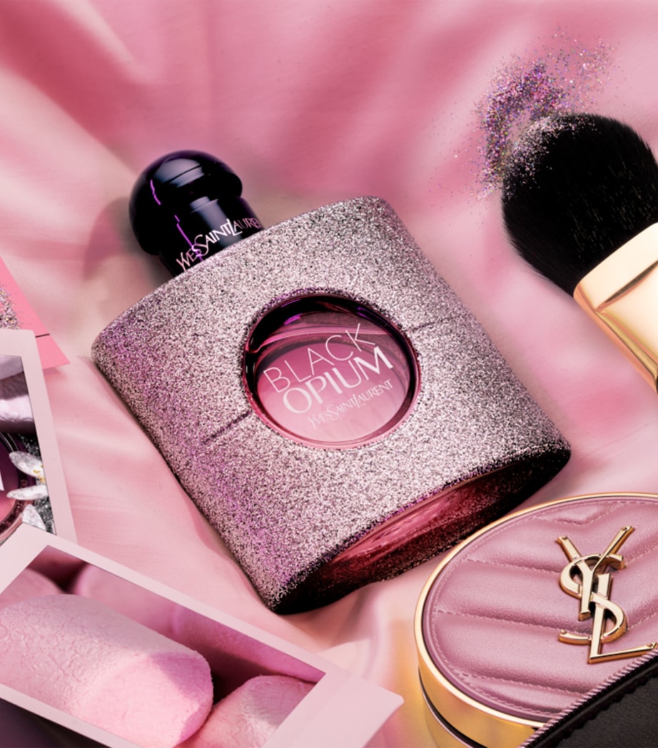 YSL Black Opium Glitter eau de parfum 90ml, imported from the UK