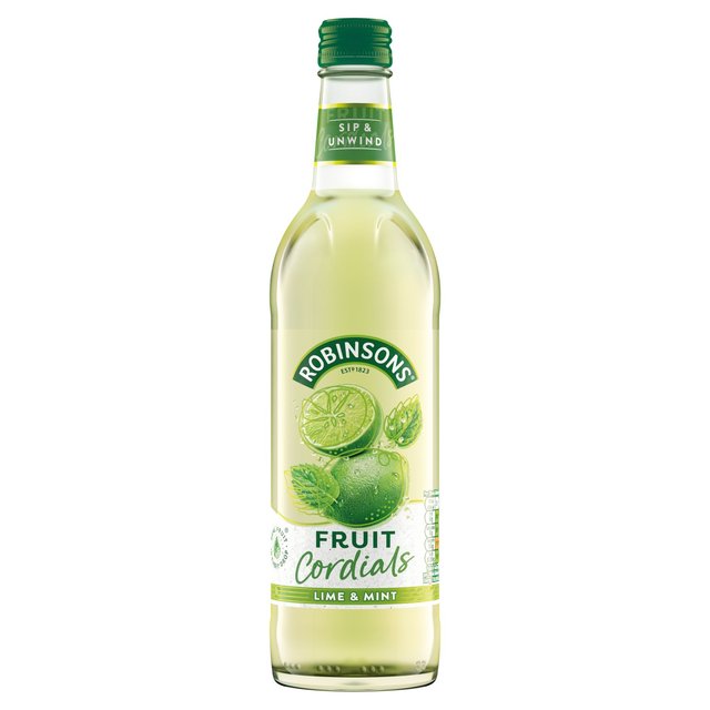 Robinsons Fruit Cordials Lime & Mint   500ml SERVICE M&S   