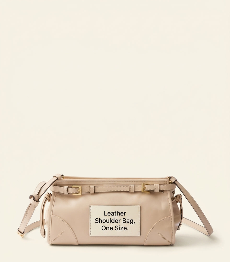 Prada small leather shoulder bag (British brand)