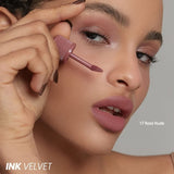 Peripera Velvet Lip Tint Rosy Nude, imported from the UK
