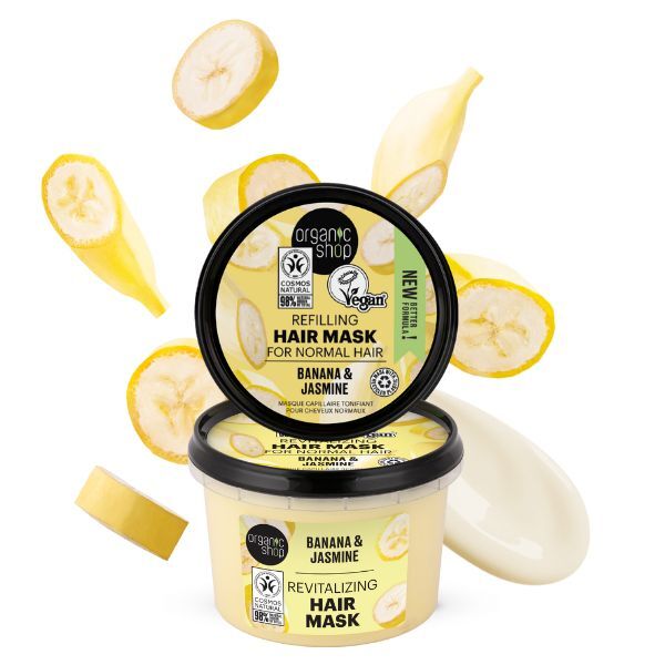 Organic Shop Revitalizing Hair Mask 250ml, imported from the UK
