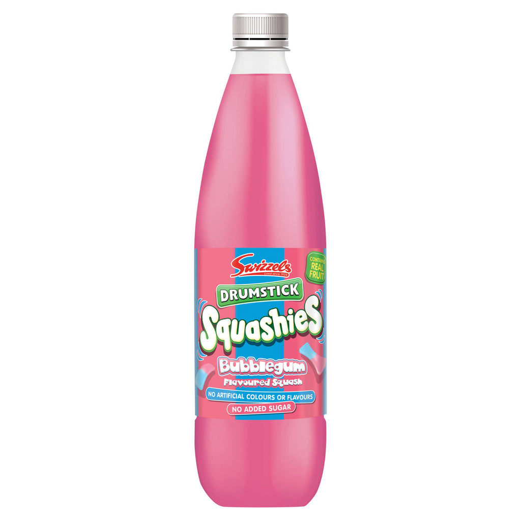 Swizzels Drumstick Squashies Bubblegum Flavour Squash 1L