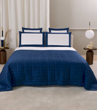 Frette rectangular light bold quilt cotton sateen - British product