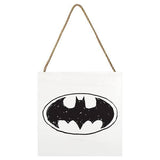 DC Comics Batman fun sketch logo wooden block - British product