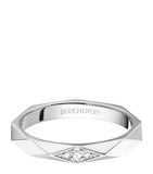 Boucheron platinum and diamond wedding ring 2.8mm - British product
