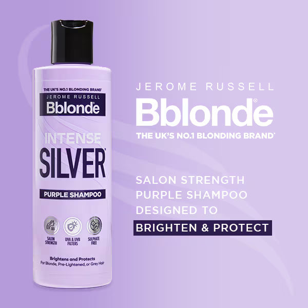 Bblonde Intense Silver No Yellow Shampoo - British product