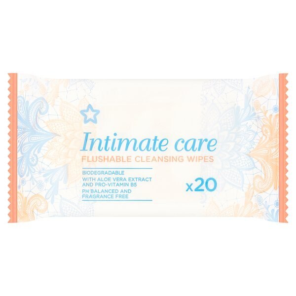 Superdrug Intimate Care Cleansing Wipes GOODS Superdrug   