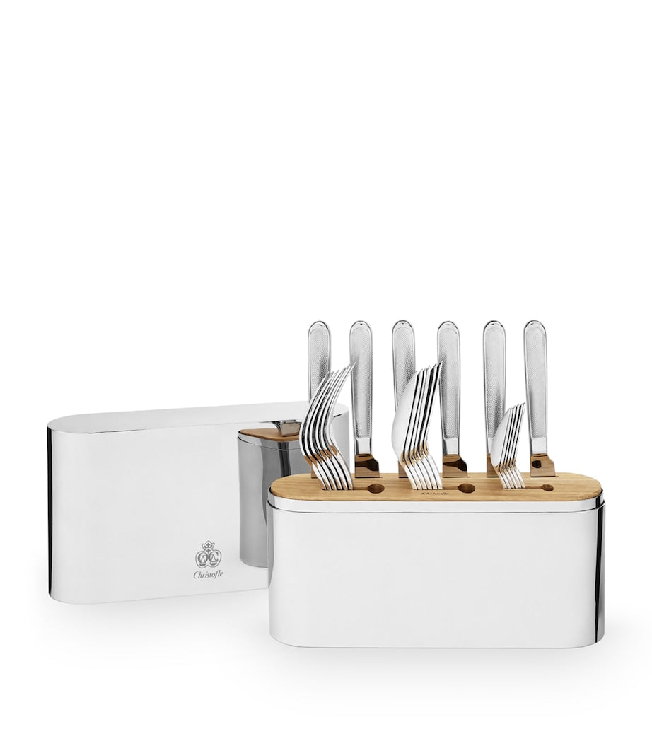 Christofle Concorde cutlery set 24-piece - British product