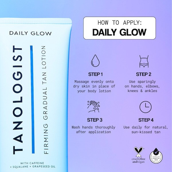 Tanologist Daily Glow Gradual Tan Light to Medium Firming GOODS Superdrug   