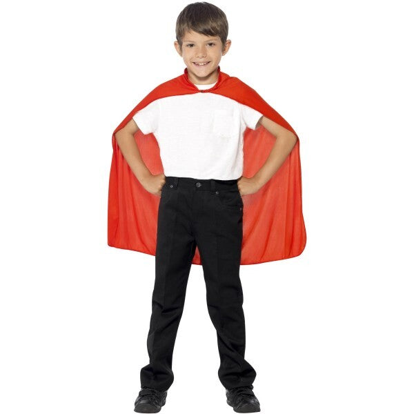 Smiffys red kids cape (British brand)