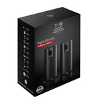 Peugeot Night electric salt and pepper mill set, imported from the UK