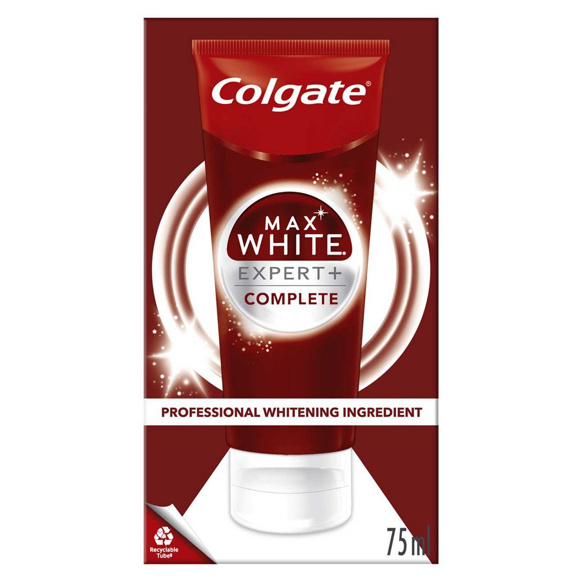 Colgate Max White Expert Complete Whitening Toothpaste 75ml toothpaste Boots   