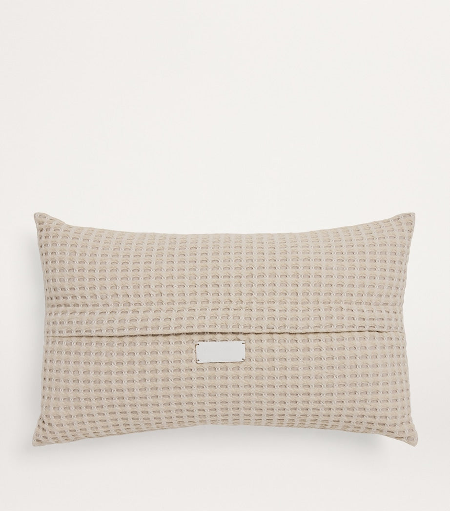 Peter Reed Textured Checkers cushion 50cm x 30cm, imported from the UK