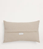 Peter Reed Textured Checkers cushion 50cm x 30cm, imported from the UK