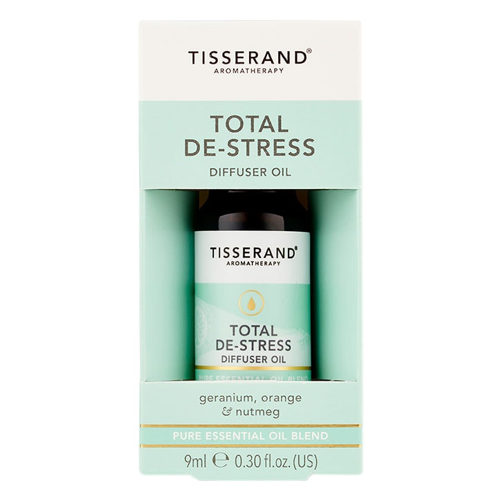 Tisserand Total De-Stress Diffuser Oil 9ml Pure Essential Oils Holland&Barrett   