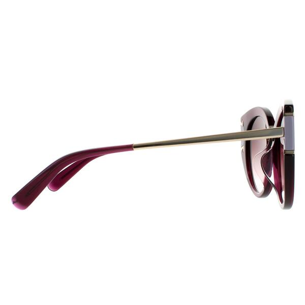 Salvatore Ferragamo purple gradient cat eye sunglasses, imported from the UK