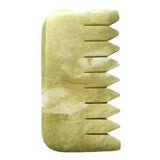 White Lotus Premium Jade Crystal Comb hand carved (British brand)