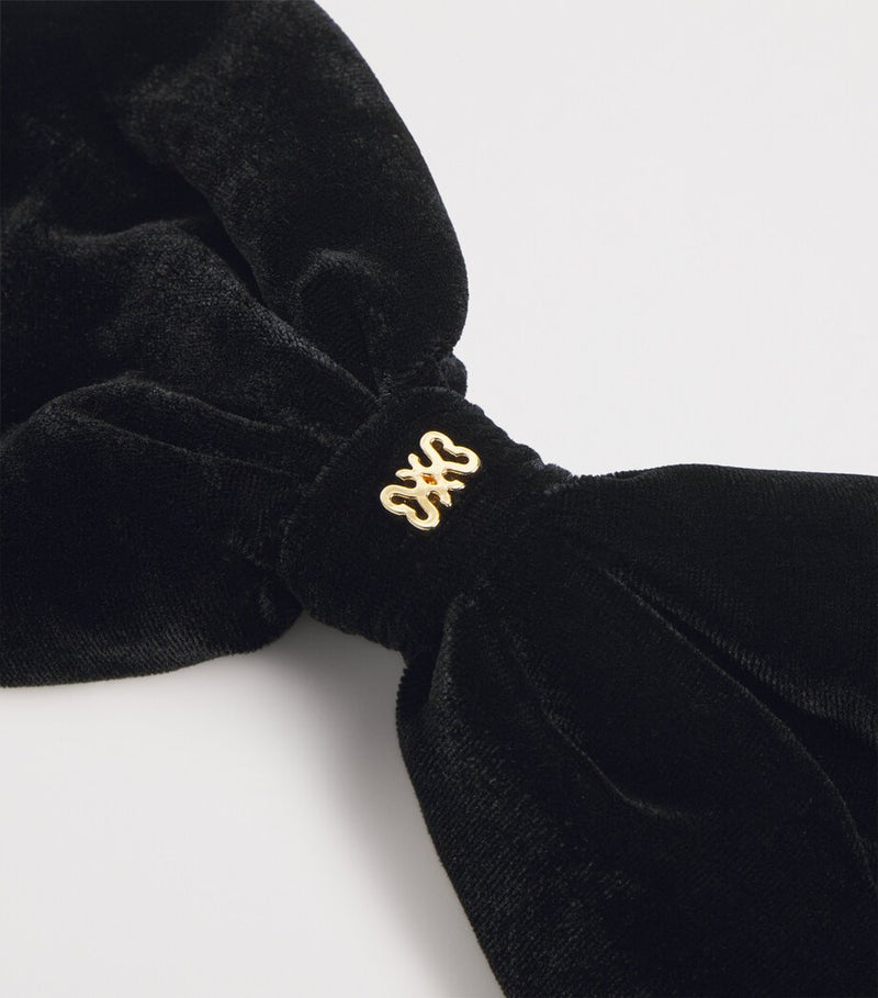 Sandro Paris velvet bow hair clip (British brand)