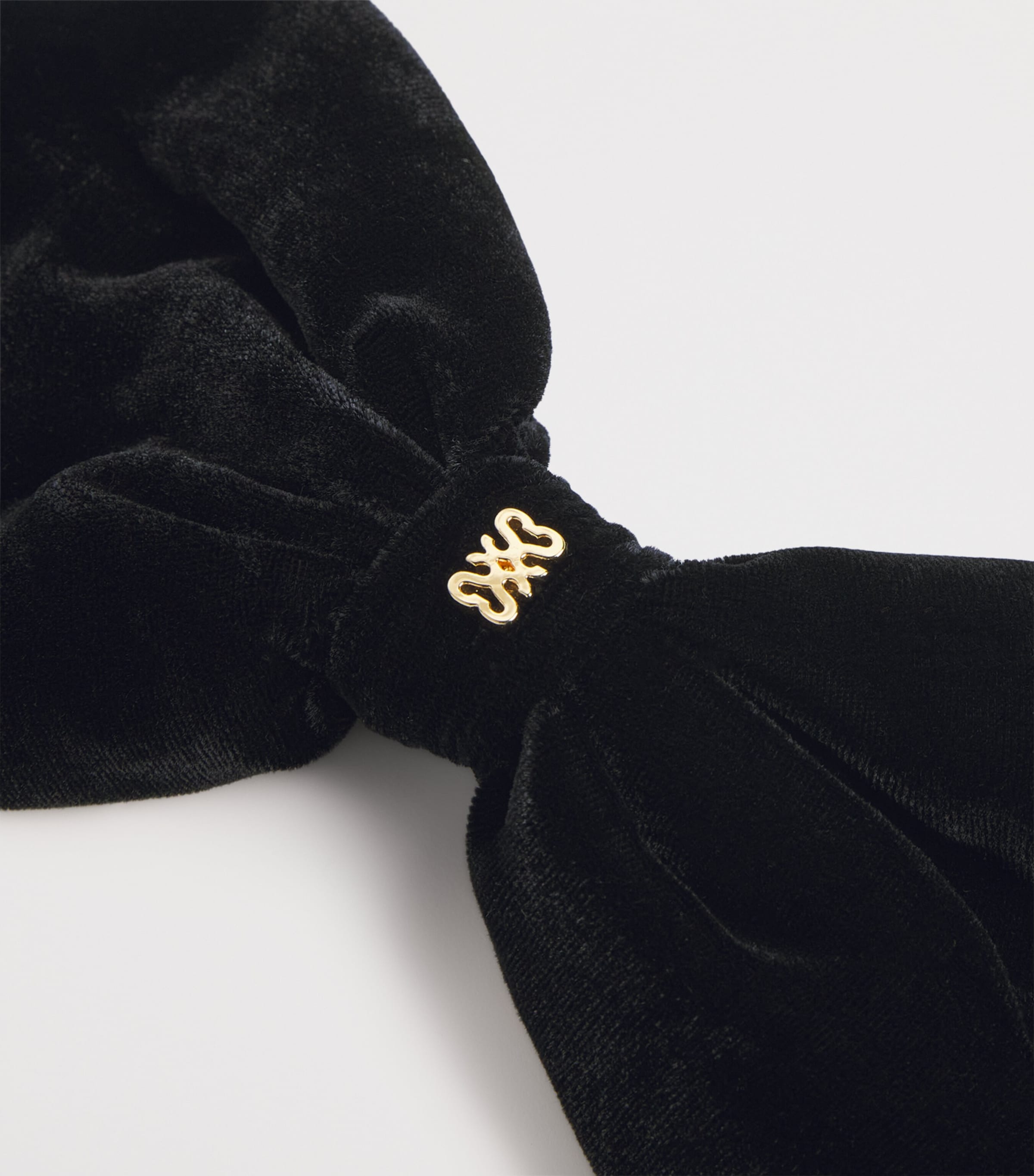 Sandro Paris velvet bow hair clip (British brand)
