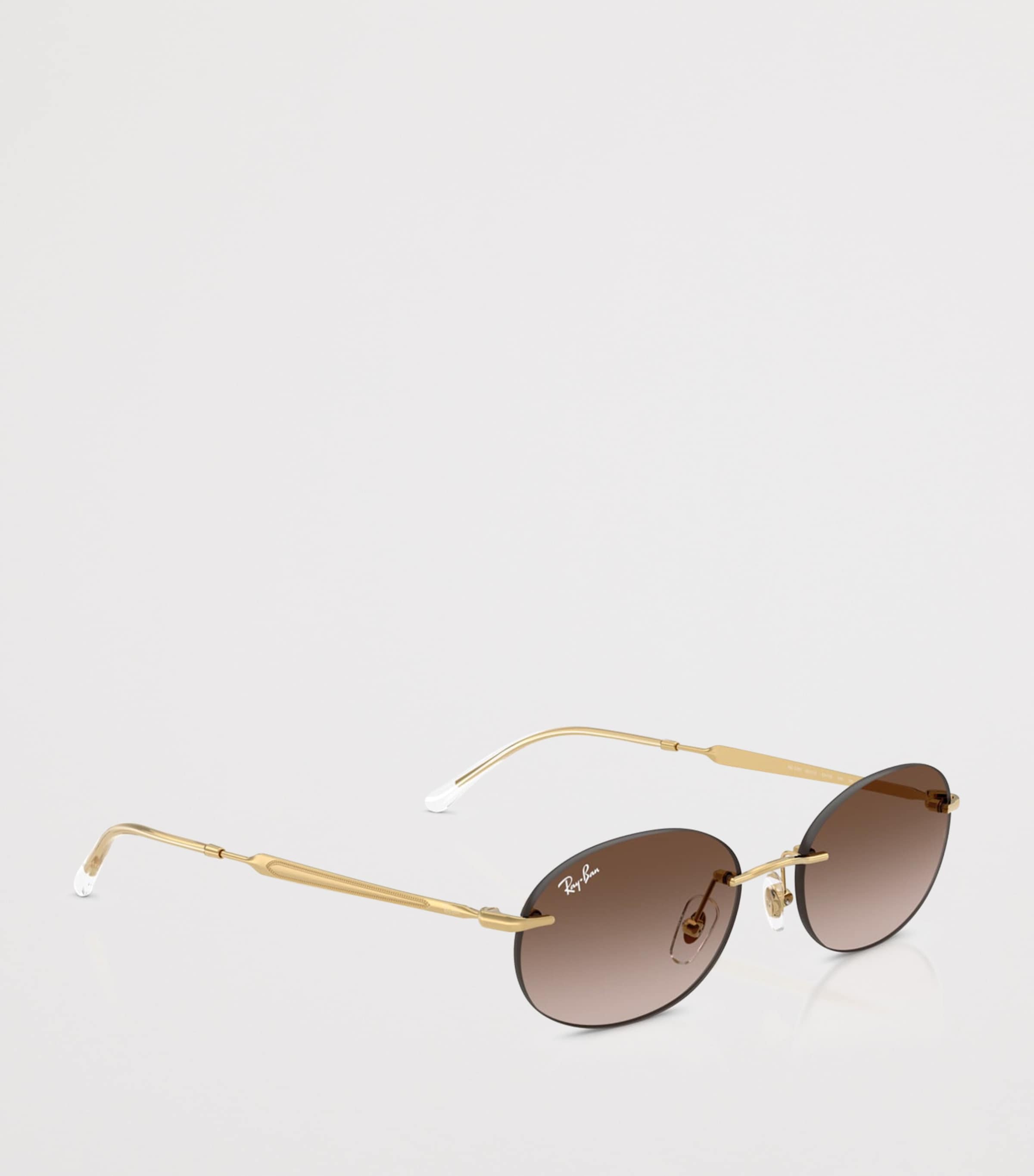 Ray-Ban Metal Oval Sunglasses, UK version