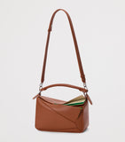 LOEWE layered leather Puzzle top-handle bag small size (British brand)