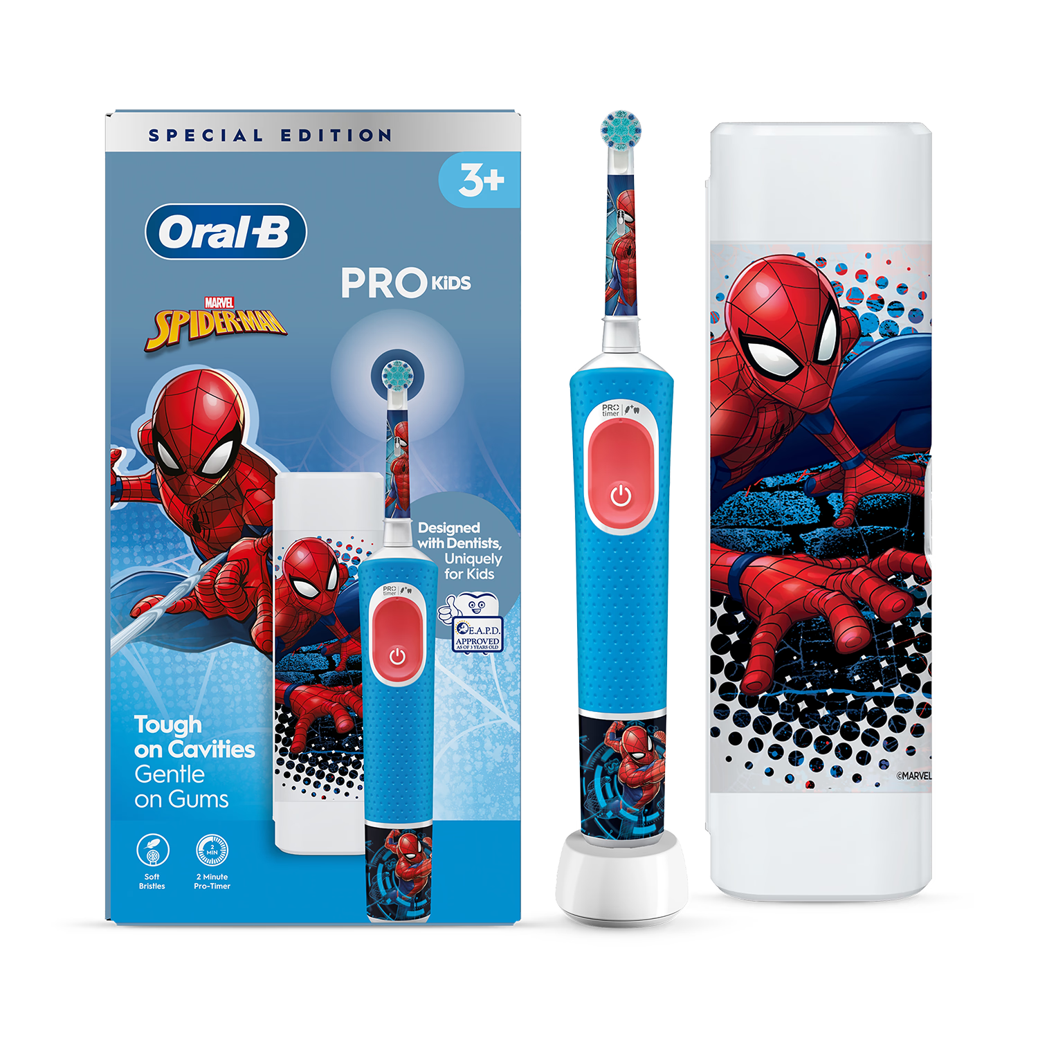 Oral-B Pro Kids electric toothbrush Marvel Spider-Man, UK version