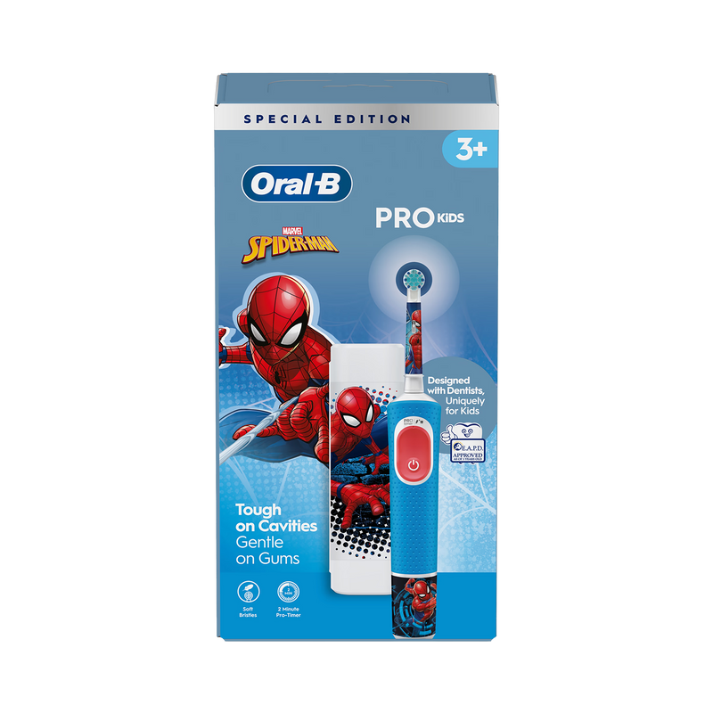 Oral-B Pro Kids electric toothbrush Marvel Spider-Man, UK version