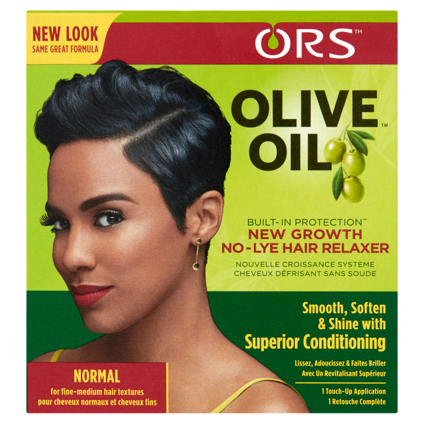 ORS Olive Oil Built-In Protection New Growth No-Lye Hair Relaxer Normal