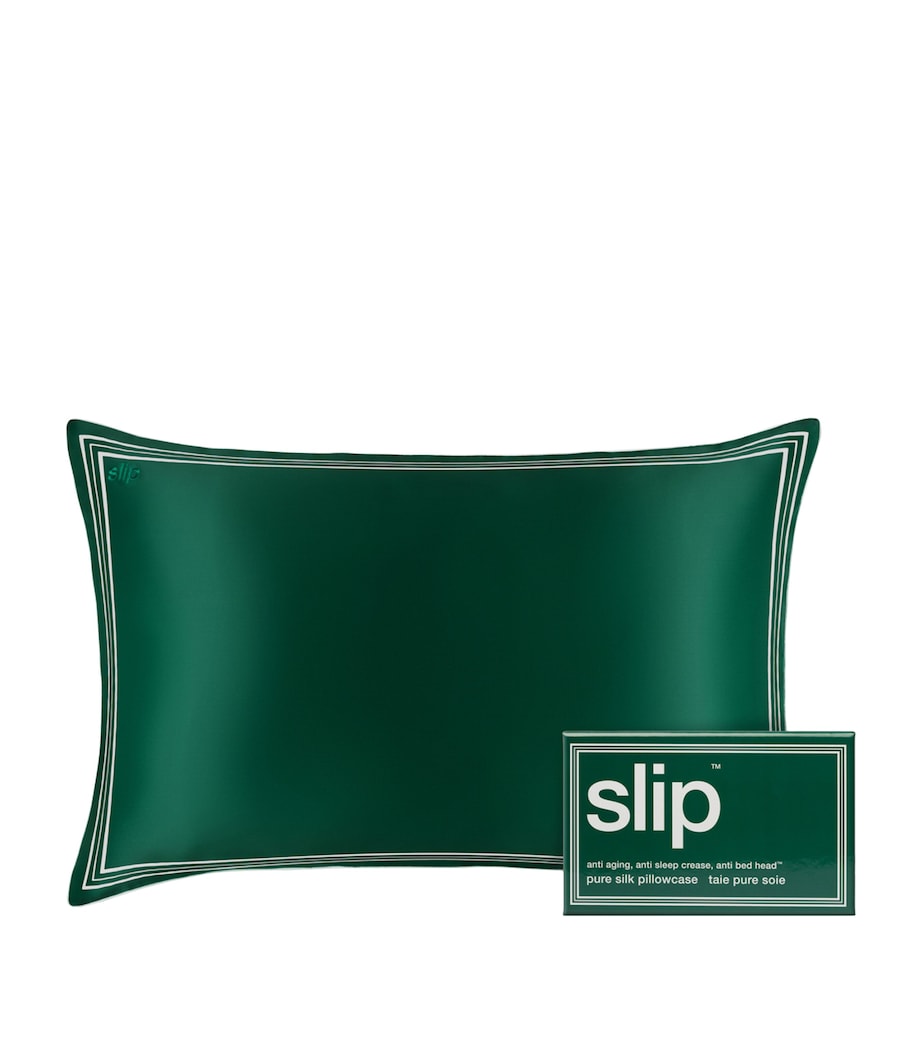 Slip mulberry silk queen pillowcase 51cm x 76cm, imported from the UK