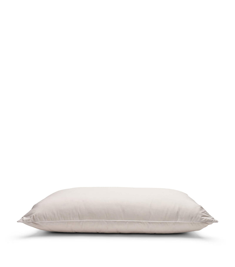 Vispring cotton down-filled pillow 90cm x 50cm (British brand)