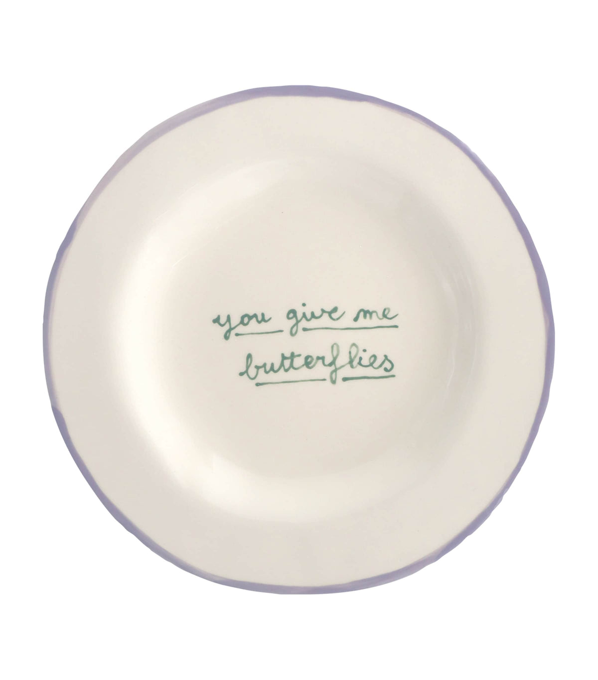Laetitia Rouget You Give Me Butterflies dessert plate 22cm, UK version