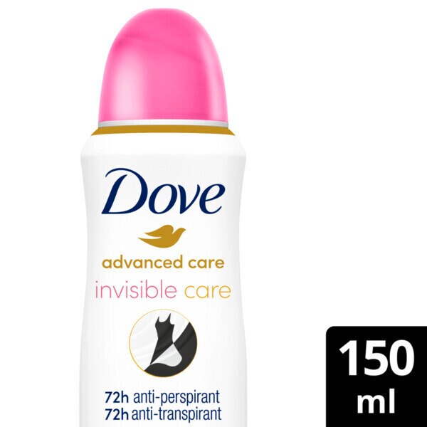 Dove Advanced Antiperspirant Deodorant Invisible Care 200ml