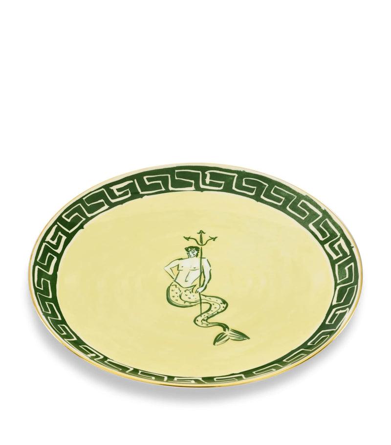 GINORI 1735 porcelain Il Viaggio di Nettuno charger plate 33cm, UK version