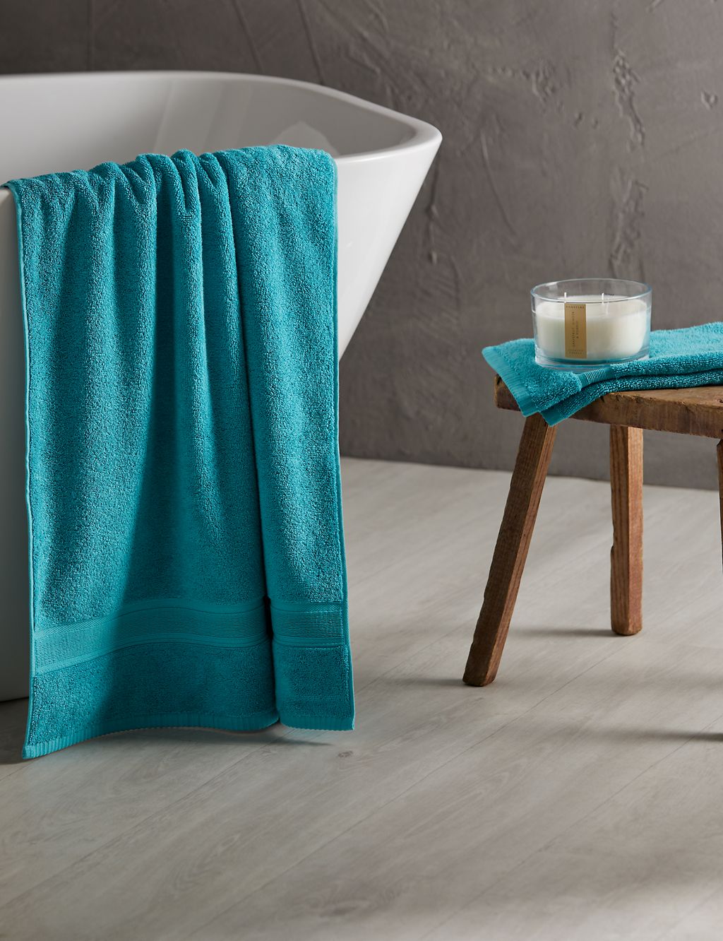 Super Soft Pure Cotton Towel Bathroom M&S   