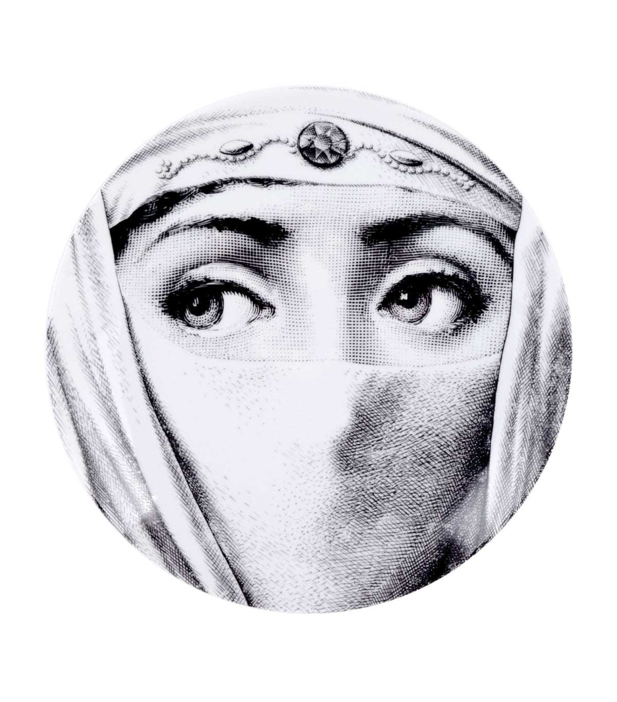 Fornasetti wall plate No. 84 26cm - Made in Italy