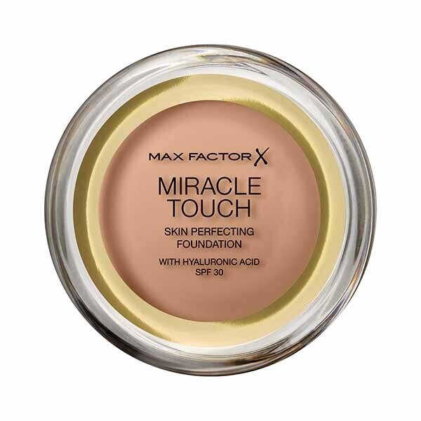 Max Factor Miracle Touch Foundation 45 Warm Almond GOODS Superdrug Bronze 80  