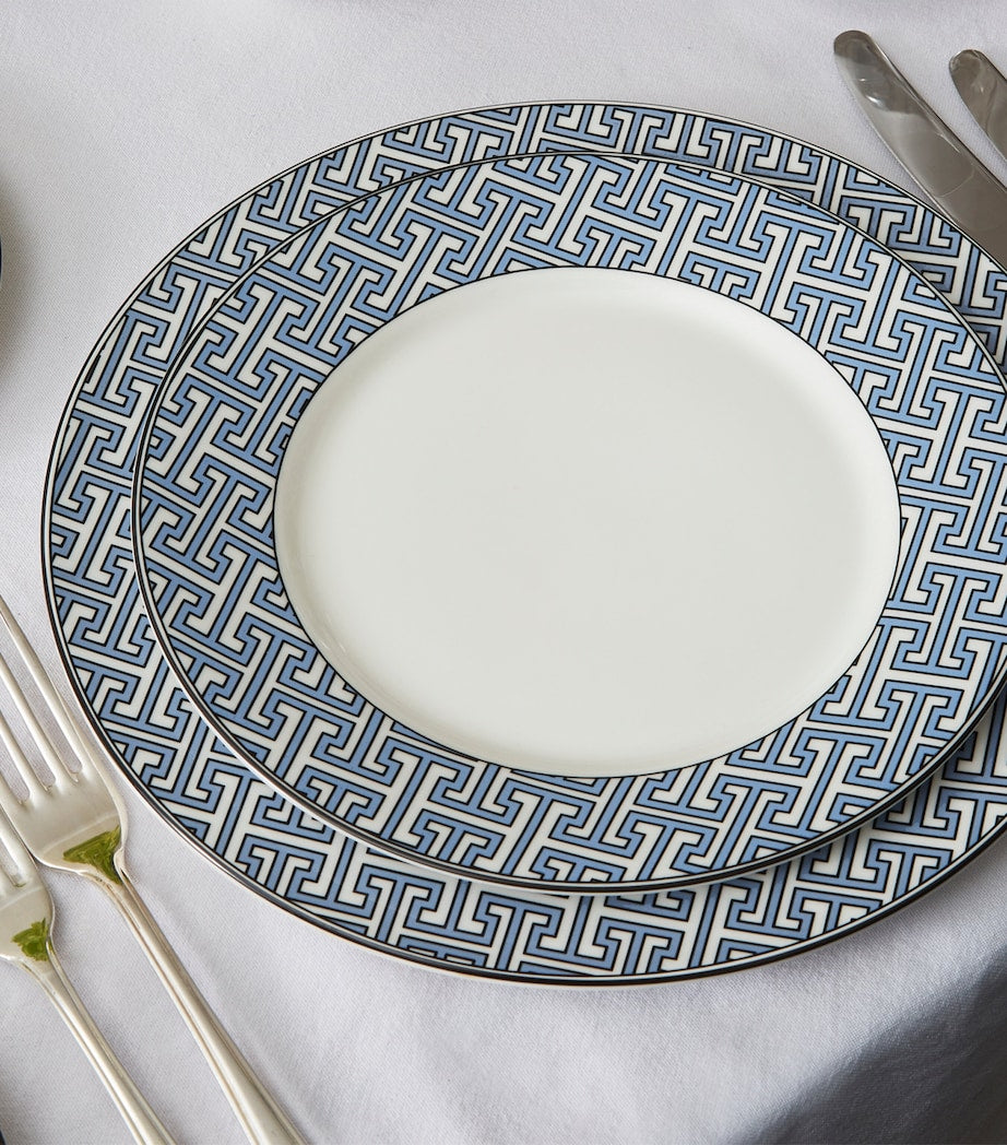 O.W. London geometric print dessert plates, 21cm, imported from the UK