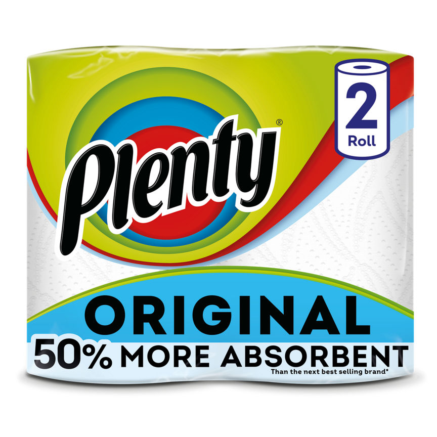 Plenty White Kitchen Roll