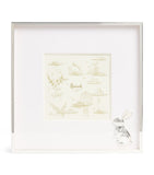 Harrods silver-tone photo frame with bunny embellishment, UK version