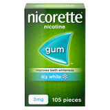 Nicorette Icy White 2mg Nicotine Gum 105 pieces GOODS Boots   