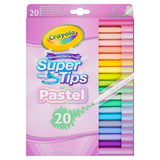 Crayola Pastel Supertips 20pk GOODS Sainsburys   