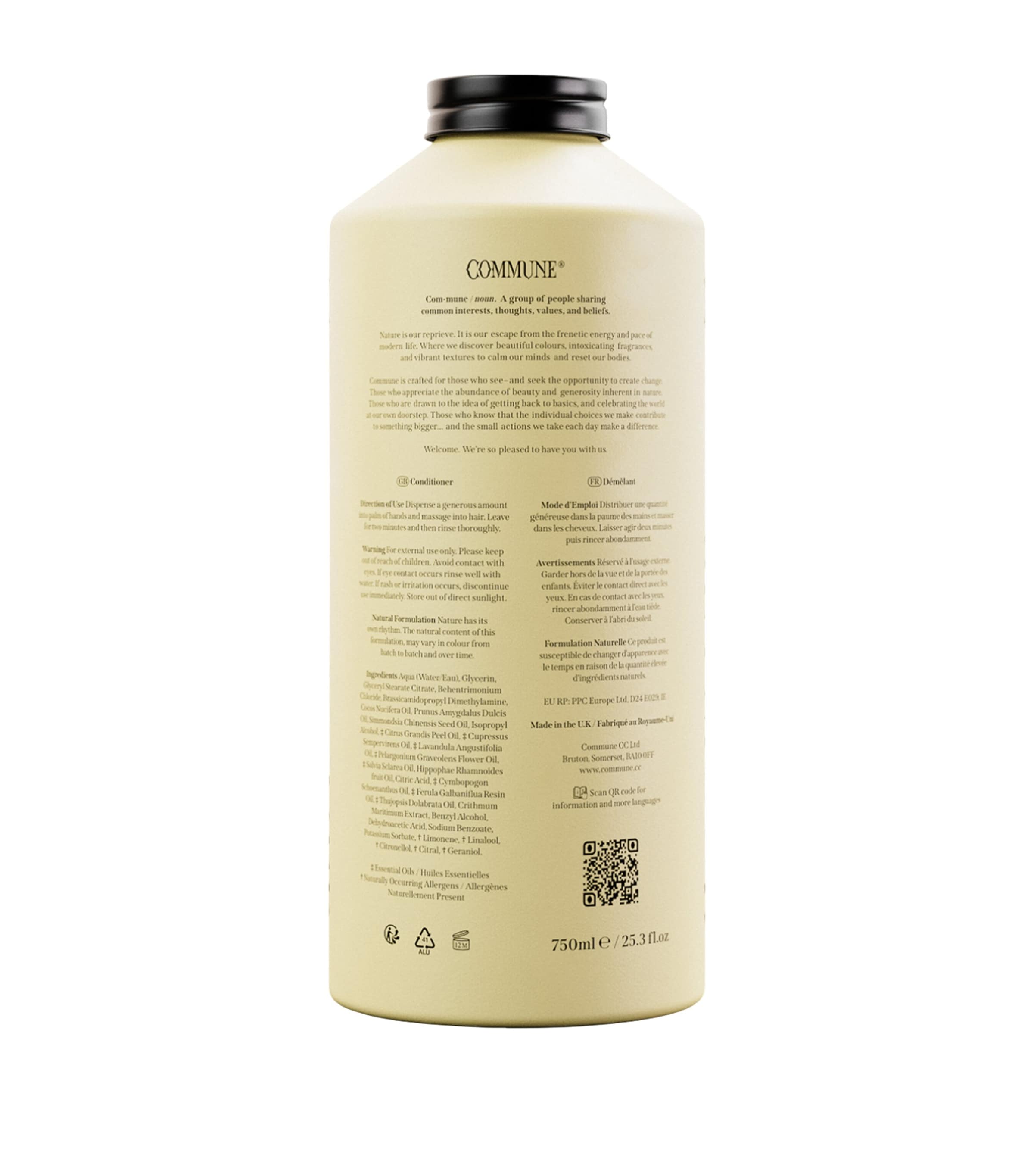 Commune Seymour Conditioner Refill 750ml - British product
