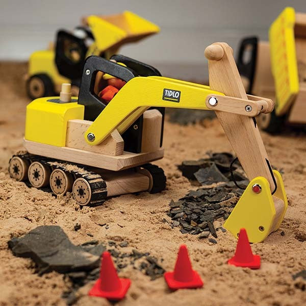 Tidlo Wooden Digger Toy