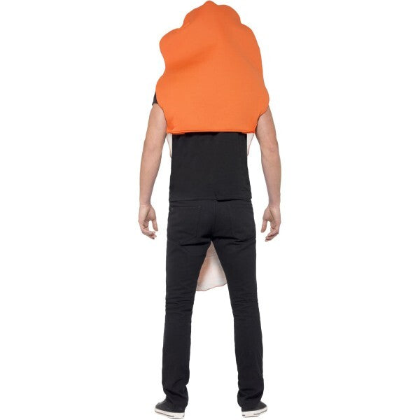 Smiffys bacon costume with pink tabard for adults, UK version