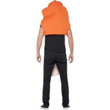 Smiffys bacon costume with pink tabard for adults, UK version