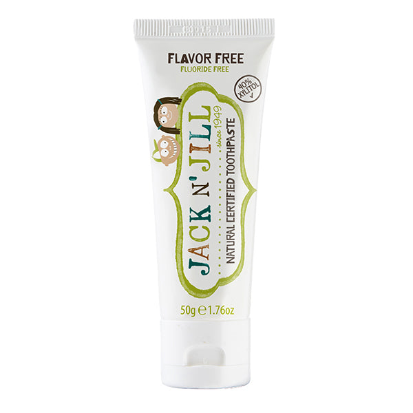 Jack N' Jill Natural Certified Kids Toothpaste Flavour Free